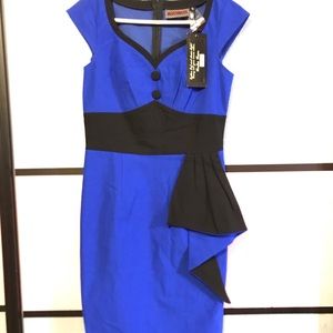 Voodoo vixen stretchy pin up style dress!